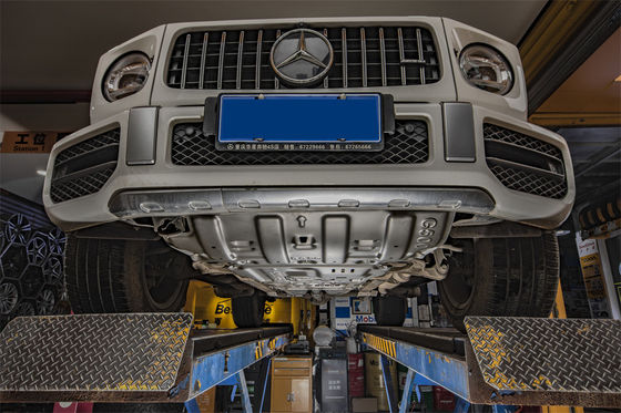 Venta directa 4x4 Accesorios exteriores placa de deslizamiento de aleación de aluminio para Mercedes G500