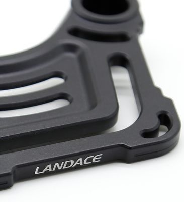 Soportes de montaje de luz para Jeep Wrangler con capó de aluminio