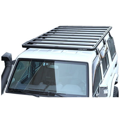 Montaje de canaleta de lluvia Universal Off Road 4x4 Plataforma delgada para Toyota Land Cruiser LC76