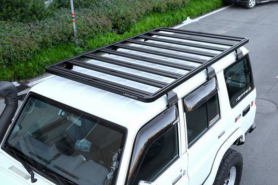 Montaje de canaleta de lluvia Universal Off Road 4x4 Plataforma delgada para Toyota Land Cruiser LC76