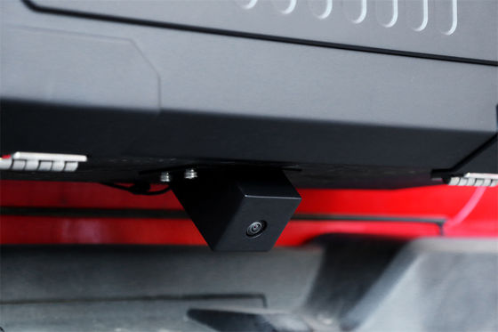 Caja de almacenamiento de puerta de cola de aleación de aluminio para Jeep Wrangler 4x4 Fuera de carretera en negro