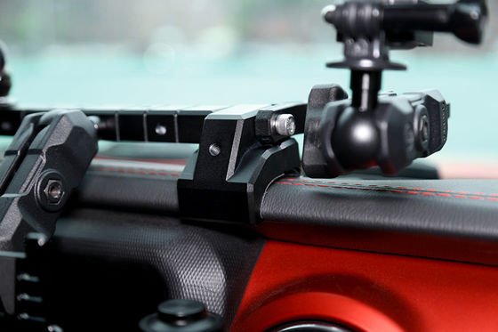 Jeep Wrangler JL Consola central multifuncional con soporte telefónico con accesorios 4 * 4