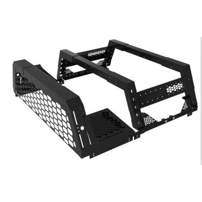 Accesorio para el soporte de cama de tórax recubierto de polvo negro para camión TOYOTA