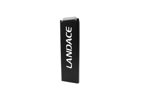 346*83*211mm PEDAL de patada de descanso recubierto de polvo negro para Jeep Accesorios para vehículos todoterreno