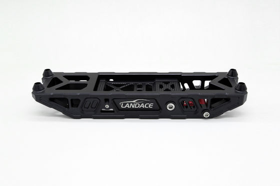 Pedal plegable de pies para automóviles para Jeep Wrangler JL JK Anodizado de aleación de aluminio CNC grabado