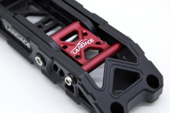 Pedal plegable de pies para automóviles para Jeep Wrangler JL JK Anodizado de aleación de aluminio CNC grabado