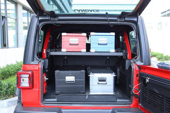 Accesorios para el interior de vehículos de aleación de aluminio anodizante duro 4x4 para Jeep Wrangler JL