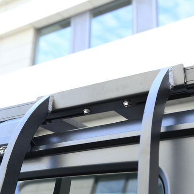 Accesorios exteriores de vehículos de estilo mecánico 4x4 para 18-23 Wrangler Rubicon Jeep NEGRO