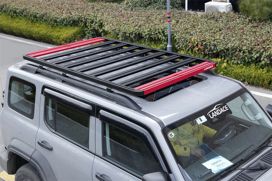 Plataforma de soportes de techo plano de aleación de aluminio para el tanque GWM 300 Mejore el aspecto de su vehículo