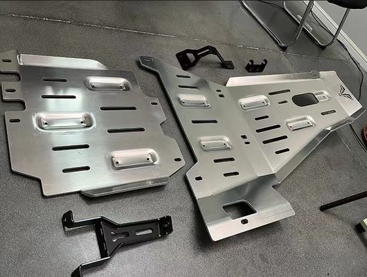 Cubierta de motor con tapa de barro para protector de trineos para Jeep Wrangler JL JK 2013-2017