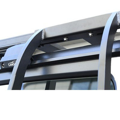 Plataforma de bastidor de techo de escalera lateral directa para Jeep Wrangler JL Revestimiento en polvo negro personalizado