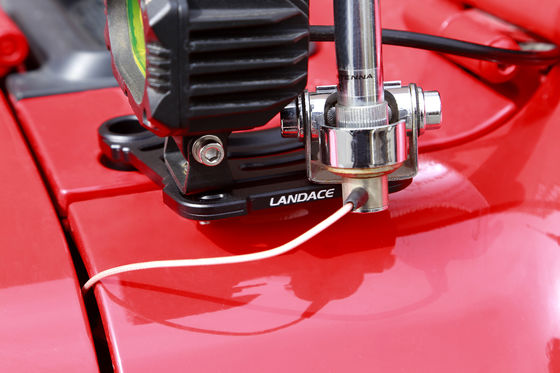 BLACK 2013-2017 Accesorios exteriores de vehículos 4x4 mecanizados por CNC soportes de montaje ligeros