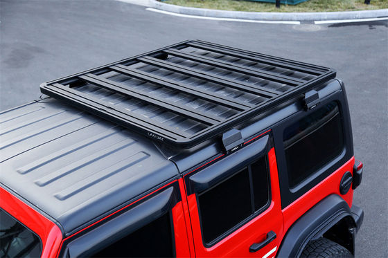 Jeep Wrangler JL JK Estante de techo de aleación de aluminio para accesorios exteriores