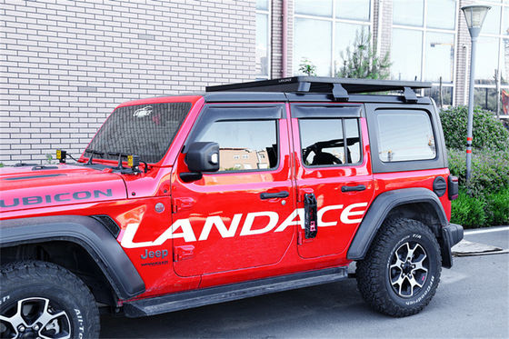 Jeep Wrangler JL JK Estante de techo de aleación de aluminio para accesorios exteriores
