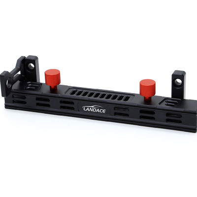 Soportador de asta de bandera de aluminio recubierto en polvo para accesorios exteriores de vehículos 4x4