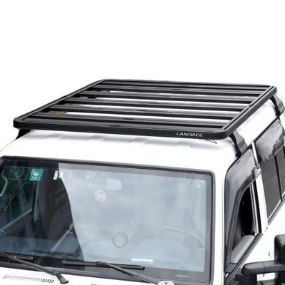 Estante de techo de aluminio para 2018-2022 Jeep Wrangler JL Perfecto ajuste para el exterior del vehículo 4x4