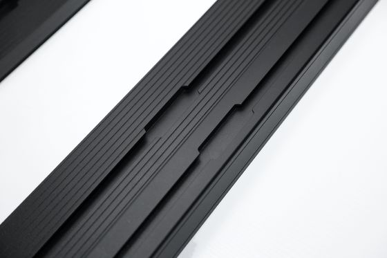 1889*1225mm Acero de superficie anódico oxidado de aluminio negro para el techo para Y60 SUV Bar de coche 4x4