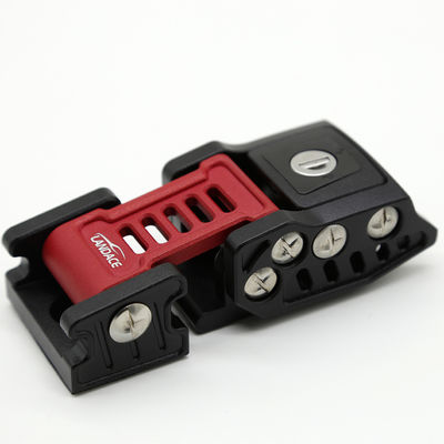 Tamaño personalizado Rojo Negro Cerradura Cerradura Capó Captura Kit de cerraduras para Jeep Wrangler JK J