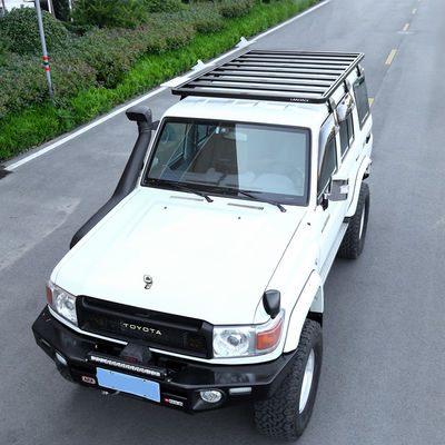 Elegante portaequipajes para Toyota Land Cruiser LC76 acabado anódico oxidado