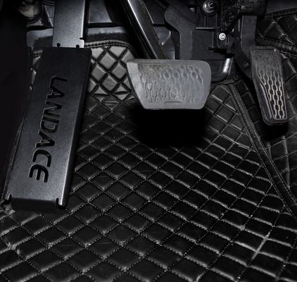 Pedales antipatadas de revestimiento en polvo para Jeep Wrangler Pedal de descanso de pie izquierdo alto personalizado
