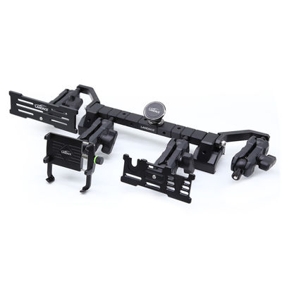 360 grados de rotación ajustable MULTIPROPÓSICO DASH montar kit para el Jeep Wrangler en negro