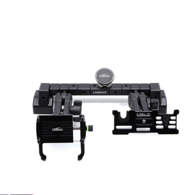360 grados de rotación ajustable MULTIPROPÓSICO DASH montar kit para el Jeep Wrangler en negro