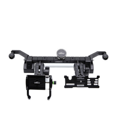 360 grados de rotación ajustable MULTIPROPÓSICO DASH montar kit para el Jeep Wrangler en negro