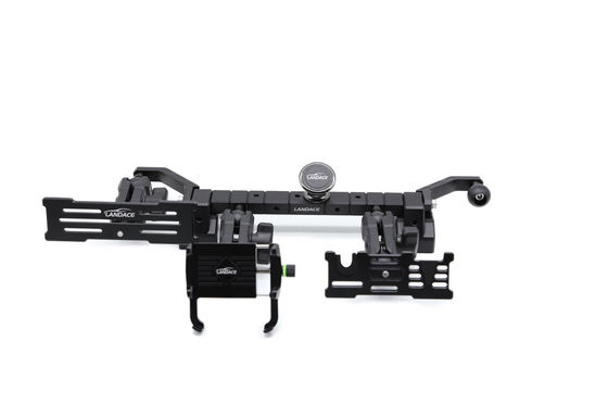 360 grados de rotación ajustable MULTIPROPÓSICO DASH montar kit para el Jeep Wrangler en negro