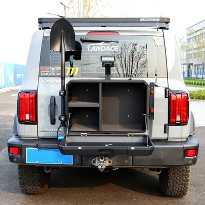 WEY TANK 300 Puerta trasera Bolsa de almacenamiento exterior Aliado de aluminio JEEP Fit Peso neto 13,4 kg