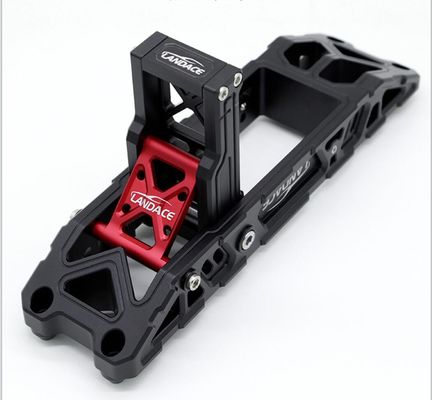 Testado de aleación de aluminio de puerta plegable bisagra paso pie pedale de la escalera Kit para Jeep Wrangler