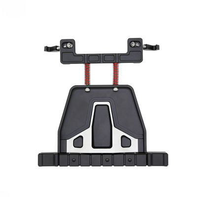 Consola central de ángulo flexible, tanque de soporte de 300 porta teléfonos de montaje múltiple en negro