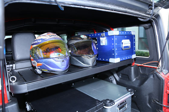 Jeep Wrangler puerta trasera deformable interior de la mesa exterior de almacenamiento de carga Estante de almacenamiento para Jeep Wrangler