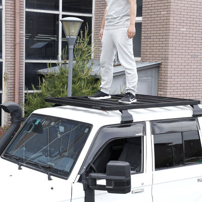 Portador de equipaje en el techo para Toyota Land Cruiser LC79 1400X1320 mm y peso neto 25,6 kg