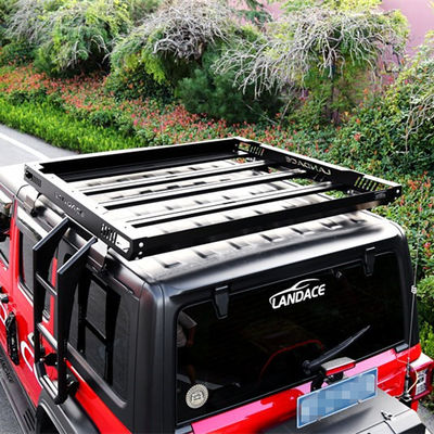 Montado en el techo, portaequipajes y escaleras para Jeep Wrangler Peso neto 37,5 kg