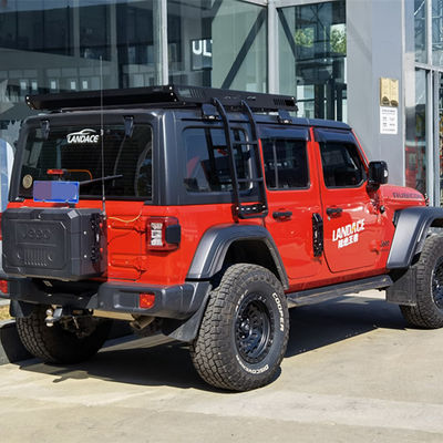 400kg de capacidad durable Jeep Roof Rack Bar con escaleras y portaequipajes de automóvil