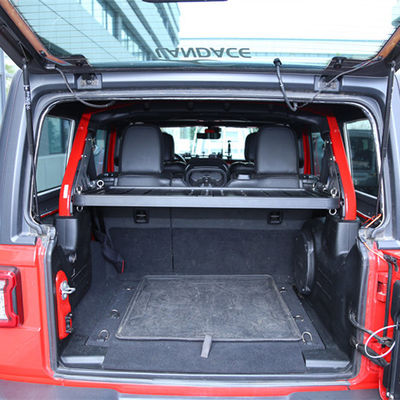 Descuento Cubierta trasera Cargo Estante de almacenamiento Estante para Jeep Wrangler JL 2013-2017 Alto-