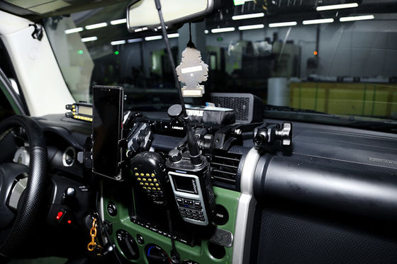 Fábrica FJ Cruiser soporte de consola central ángulo flexible multi-montaje porta teléfonos