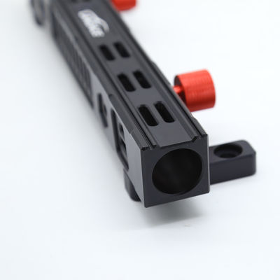 Soportador de asta de bandera de aleación de aluminio negro para Jeep Wrangler JL Robusto y duradero
