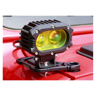Jeep Wrangler JL/JLU A-Pillar Capó del parabrisas montaje soporte montantes de barra de luz fuera de carretera