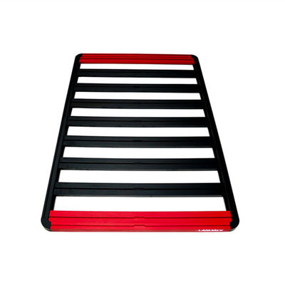 Auto negro de acero universal de aleación de aluminio 4x4 accesorios portaequipajes extraíble en el techo del automóvil
