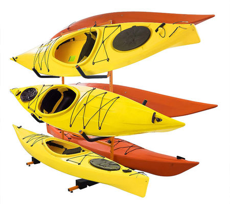 Almacenamiento conveniente y multifuncional sin plegado en el bastidor del kayak