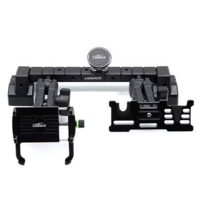 JEEP Wrangler JL 2018 Diseño de aleación de aluminio soporte de consola central con soporte para teléfono