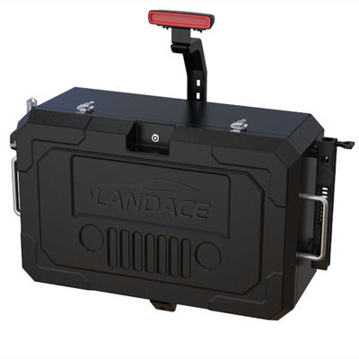 Revestimiento en polvo JEEP puerta trasera caja de almacenamiento exterior para y duradero para coches JEEP