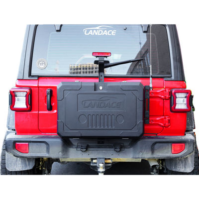 Revestimiento en polvo JEEP puerta trasera caja de almacenamiento exterior para y duradero para coches JEEP