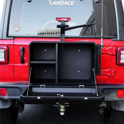 Revestimiento en polvo JEEP puerta trasera caja de almacenamiento exterior para y duradero para coches JEEP