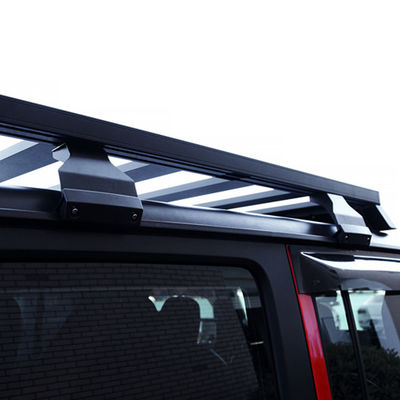 Montador de techo ajustable de acero y aleación de aluminio pulverizador de polvo de techo plano para jeep