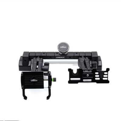 Anodic Oxidated Center Console Panel de control montador de soporte de teléfono para el accesorio JEEP Wrangler