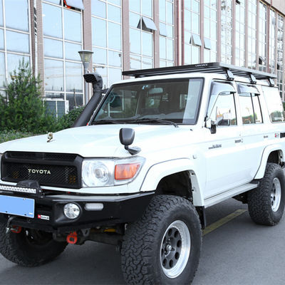 Montaje de techo anódico oxidado Techo de automóvil Transportador de equipaje para Toyota Land Cruiser LC76