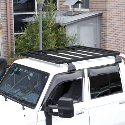 1400X1320mm Auto Universal Removible de Aluminio Car Top Cargo Roof Rack para el Toyota LC79